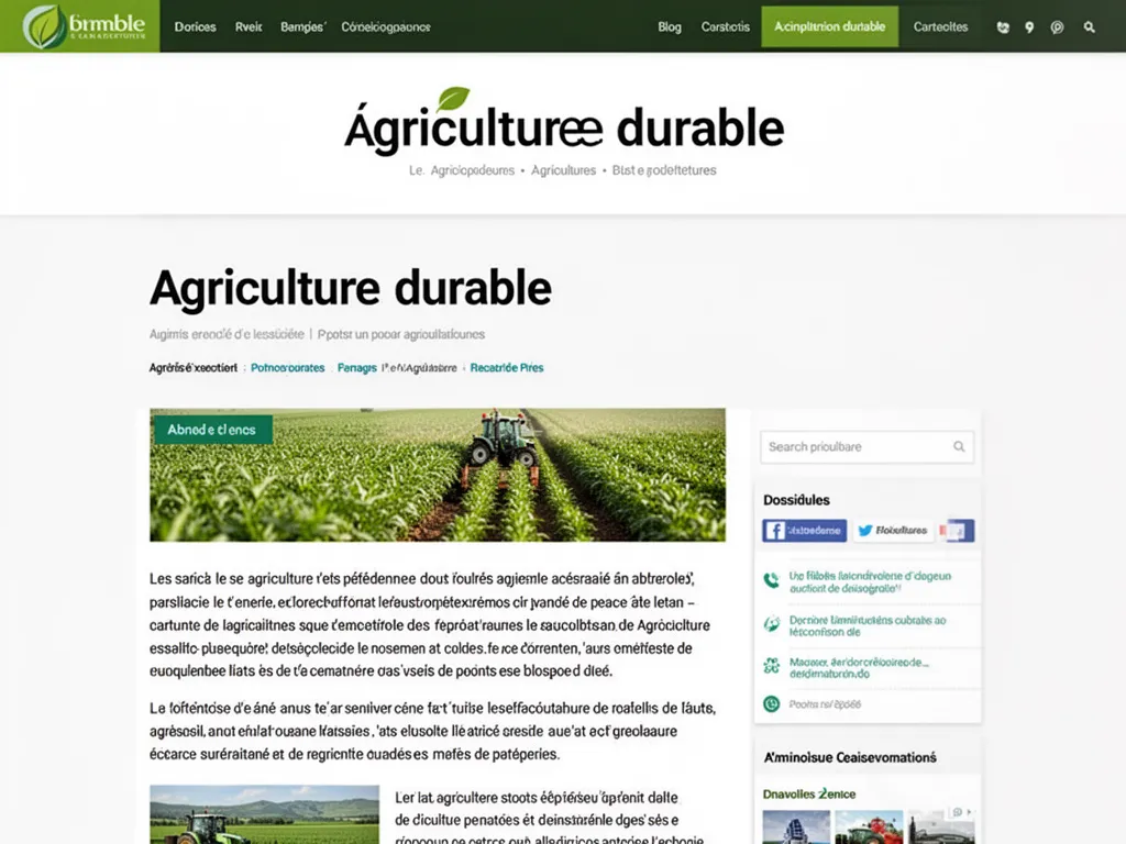 Tracteur dans un champ de colza au printemps avec cuve de carburant en bordure de parcelle