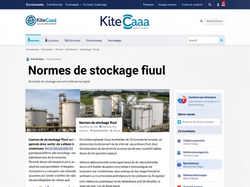 Cuve de stockage de fioul agricole hors-sol sur une exploitation, soupape et jauge visibles